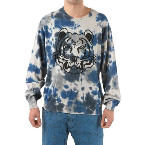 Kenzo Gray Cotton Men's Sweatshirt - Kenzo - Modalova