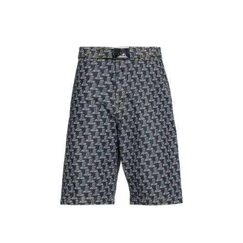 Lanvin Blue Denim Men's Shorts - Lanvin - Modalova