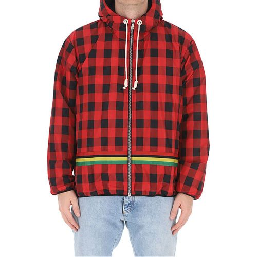 Polyester Shell Men's Jacket - Palm Angels - Modalova