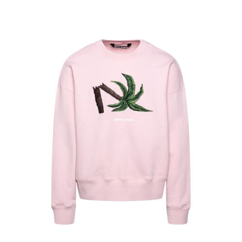 Cotton Men's Sweatshirt - Palm Angels - Modalova