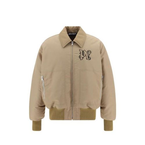 Polyamide Men's Bomber - Palm Angels - Modalova