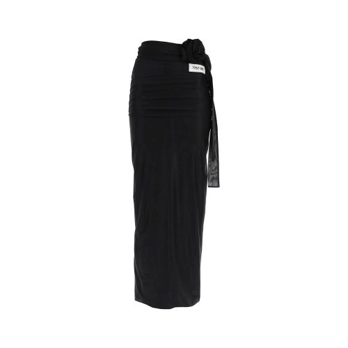 Elastane Long Women's Skirt - Dolce & Gabbana - Modalova