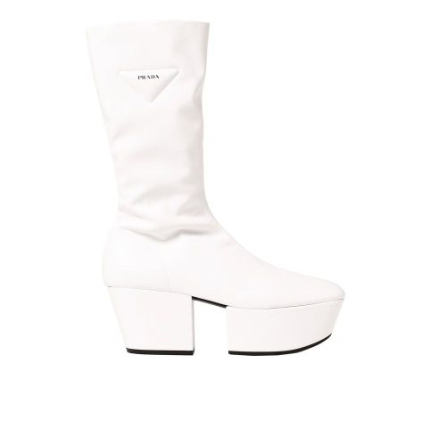 Polyethylene Women's Boots - Prada - Modalova