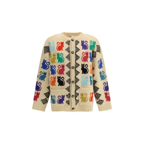 Wool Men's Cardigan - Valentino Garavani - Modalova