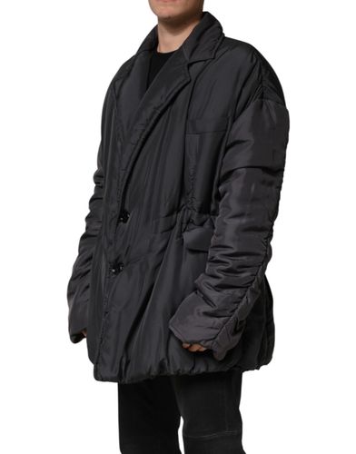 Silk Padded Parka Men Coat Men's Jacket (Pre-Owned) - Dolce & Gabbana - Modalova