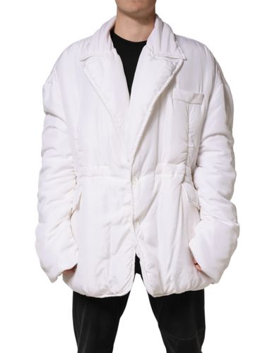 Silk Padded Parka Men Coat Men's Jacket (Pre-Owned) - Dolce & Gabbana - Modalova
