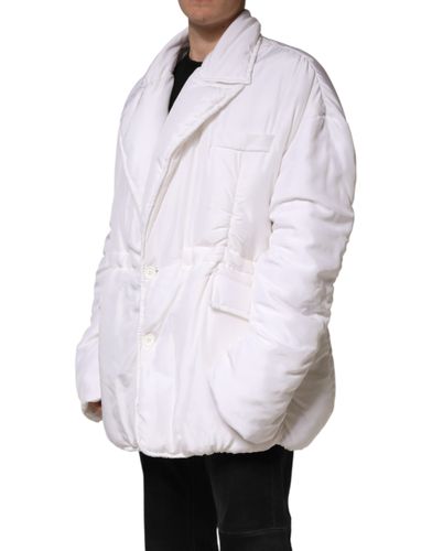 Silk Padded Parka Men Coat Men's Jacket (Pre-Owned) - Dolce & Gabbana - Modalova