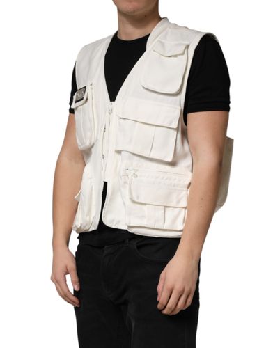 Cotton Cargo Men Vest Coat Men's Jacket (Pre-Owned) - Dolce & Gabbana - Modalova