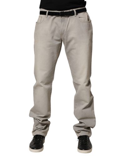 Light Cotton Straight Denim Trouser Men's Jeans - Dolce & Gabbana - Modalova