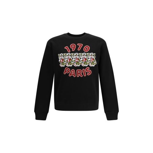 Kenzo Black Cotton Men's Sweatshirt - Kenzo - Modalova