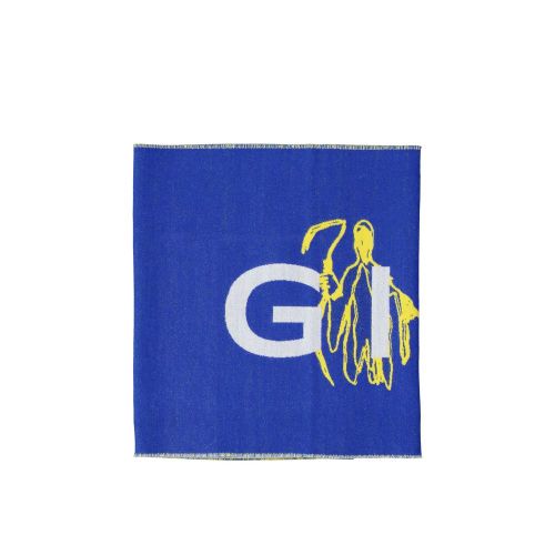 Givenchy Blue Silk Men's Scarf - Givenchy - Modalova