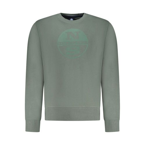 Verde Cotton Men Men's Sweatshirt - North Sails - Modalova