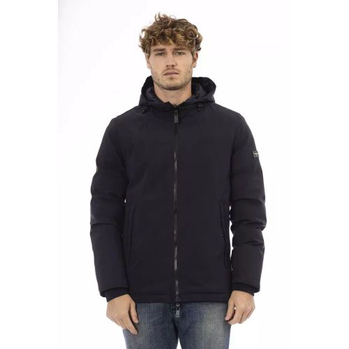 Polyester Shell Men's Jacket - Baldinini Trend - Modalova