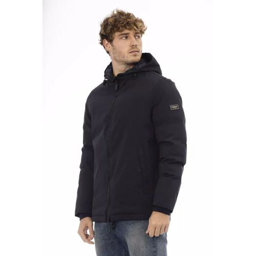 Polyester Shell Men's Jacket - Baldinini Trend - Modalova