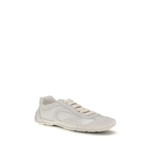 Fabric Low Top Women's Sneakers - Prada - Modalova