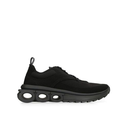 Fabric Athletic Men's Sneakers - Salvatore Ferragamo - Modalova