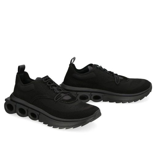 Fabric Athletic Men's Sneakers - Salvatore Ferragamo - Modalova