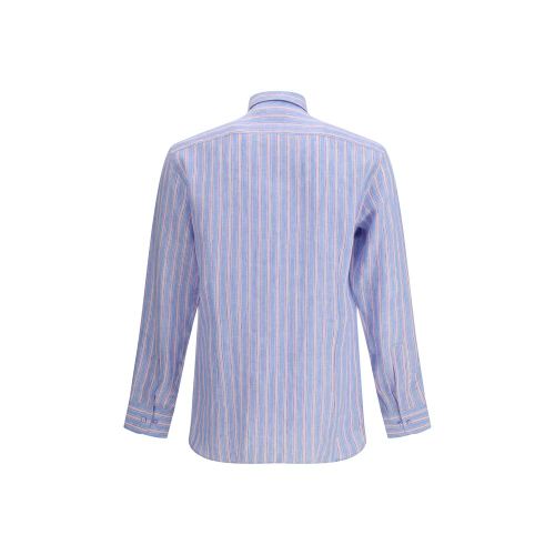Linen Pattern Men's Shirt - Etro - Modalova