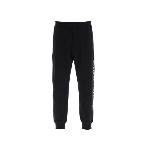 Cotton Athletic Men's Pants - Alexander McQueen - Modalova