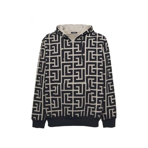 Cotton Men's Sweatshirt - Balmain - Modalova