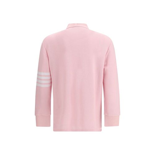 Cotton Polo Men's Shirt - Thom Browne - Modalova