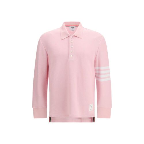 Cotton Polo Men's Shirt - Thom Browne - Modalova