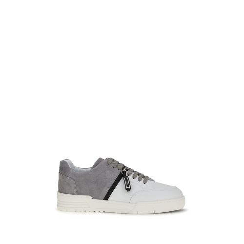 Calf Leather Bos Taurus Low Top Men's Sneakers - Moschino - Modalova
