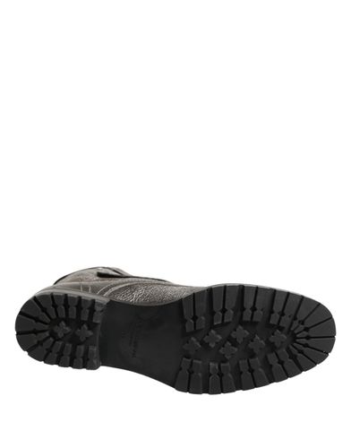 Metallic Leather Buckle Combat Boots Men's Shoes - Dolce & Gabbana - Modalova