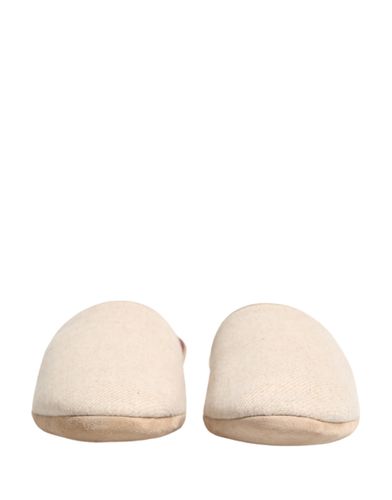 Shetland Wool Red Quilted Slippers Men's Shoes - Dolce & Gabbana - Modalova