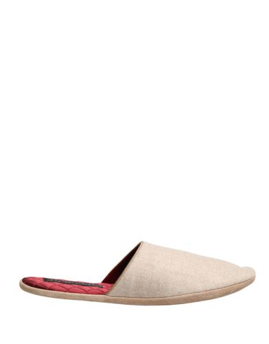 Shetland Wool Red Quilted Slippers Men's Shoes - Dolce & Gabbana - Modalova