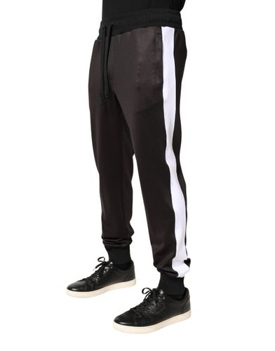 Polyester Skinny Jogger Trouser Men's Pants - Dolce & Gabbana - Modalova