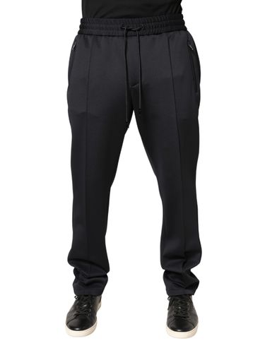 Polyester Skinny Jogger Trouser Men's Pants - Dolce & Gabbana - Modalova