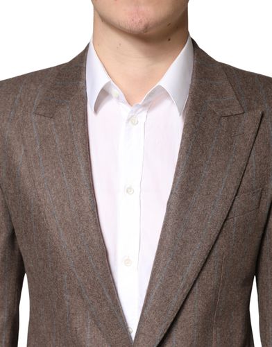 Stripes Single Breasted Men's Blazer - Dolce & Gabbana - Modalova