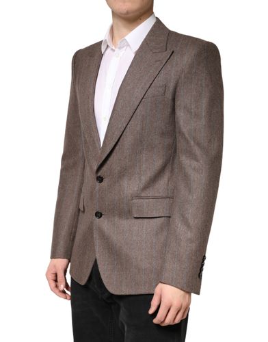 Stripes Single Breasted Men's Blazer - Dolce & Gabbana - Modalova