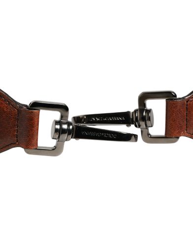 Horse Velvet Leather Bag Accessory Shoulder Men's Strap - Dolce & Gabbana - Modalova
