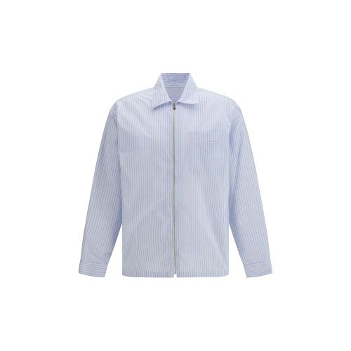 Polyamide Pattern Men's Shirt - Prada - Modalova