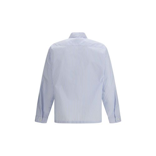 Polyamide Pattern Men's Shirt - Prada - Modalova
