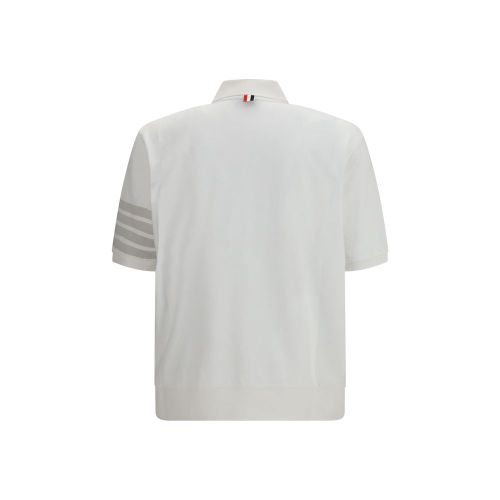 Cotton Polo Men's Shirt - Thom Browne - Modalova