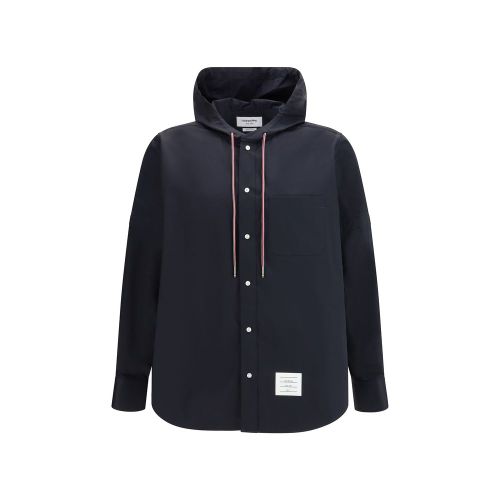 Polyamide Shell Men's Jacket - Thom Browne - Modalova