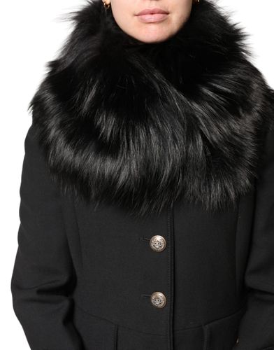 Fur Shoulder Collar Wrap Shawl Women's Scarf - Dolce & Gabbana - Modalova