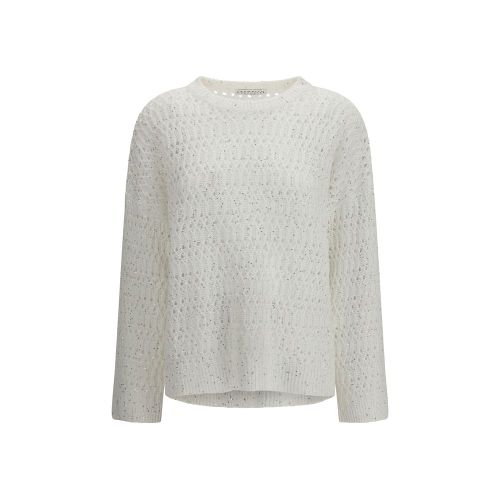 Silk Women's Sweatshirt - Brunello Cucinelli - Modalova