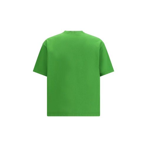 Prada Bicolor Cotton Men's T-Shirt - Prada - Modalova