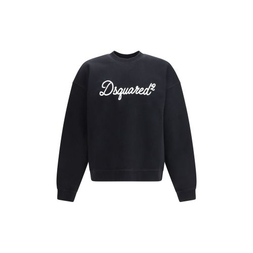 Cotton Men's Sweatshirt - Dsquared² - Modalova