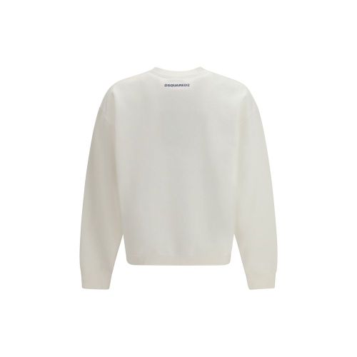 Cotton Men's Sweatshirt - Dsquared² - Modalova