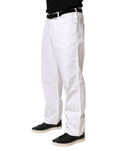 Straight Mid Waist Denim Trouser Men's Jeans - Paul & Shark - Modalova