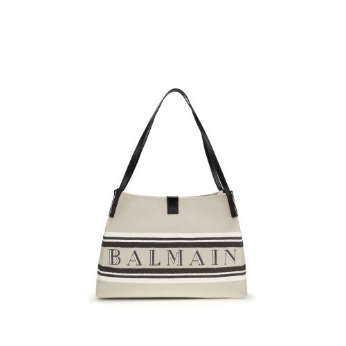 Cotton Shoulder Women's Bag - Balmain - Modalova