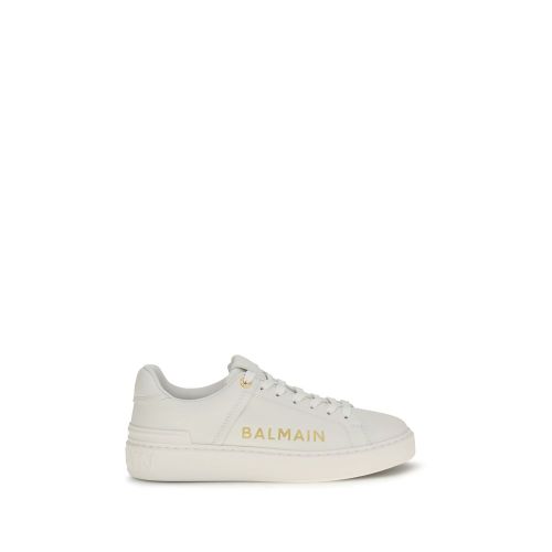 Calf Leather Bos Taurus Low Top Women's Sneakers - Balmain - Modalova