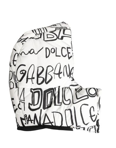 Logo Print Whole Head Wrap Capello Men's Hat - Dolce & Gabbana - Modalova