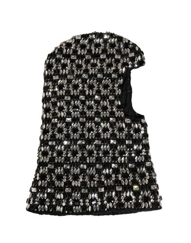 Wool Crystal Embellished Balaclava Women's Hat - Dolce & Gabbana - Modalova