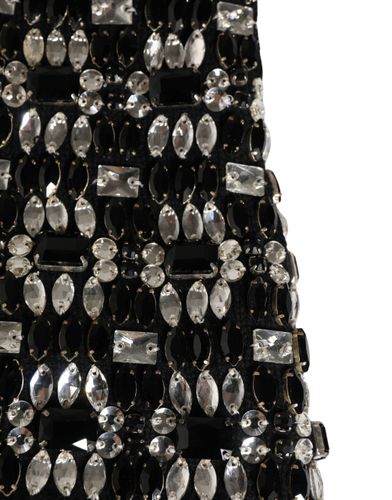 Wool Crystal Embellished Balaclava Women's Hat - Dolce & Gabbana - Modalova
